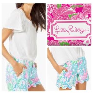 Lily Pulitzer | Buttercup Scallop shorts